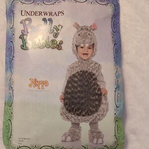 Underwraps Belly Babies Hippo Costume